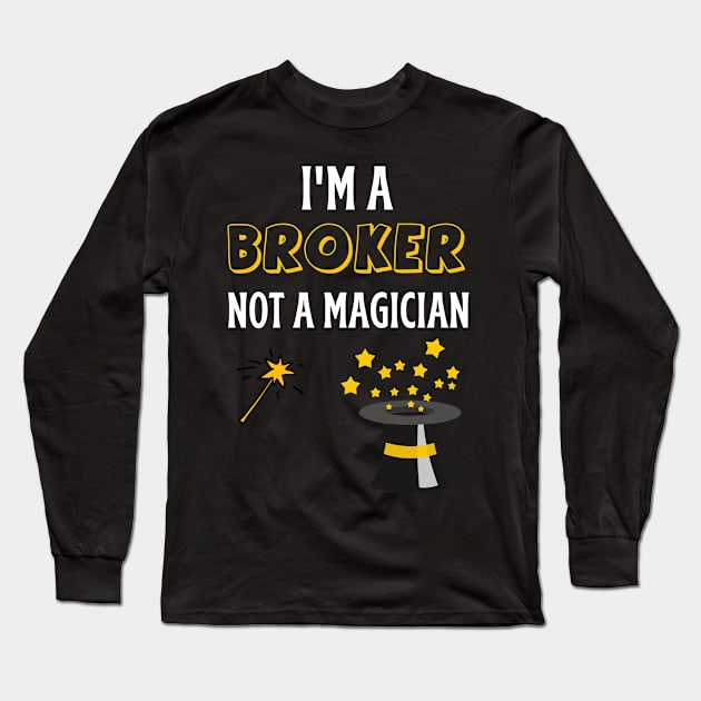 Broker Long Sleeve T-Shirt by Mdath